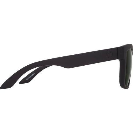 Spy Discord Soft Matte Black Happy Grey Polar Sunglasses - Black/Grey