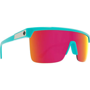 Spy Flynn 5050 Teal Pink Sunglasses - Teal/Pink