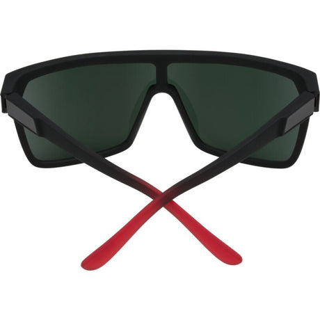 Spy Flynn Fade Happy Grey Mirror Sunglasses - Black/Red