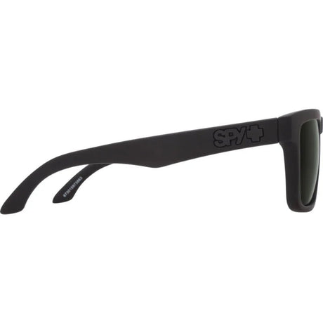 Spy Helm Soft Matte Black Happy Grey Polar Sunglasses - Black/Grey