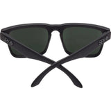 Spy Helm Soft Matte Black Happy Grey Polar Sunglasses - A&M Clothing & Shoes