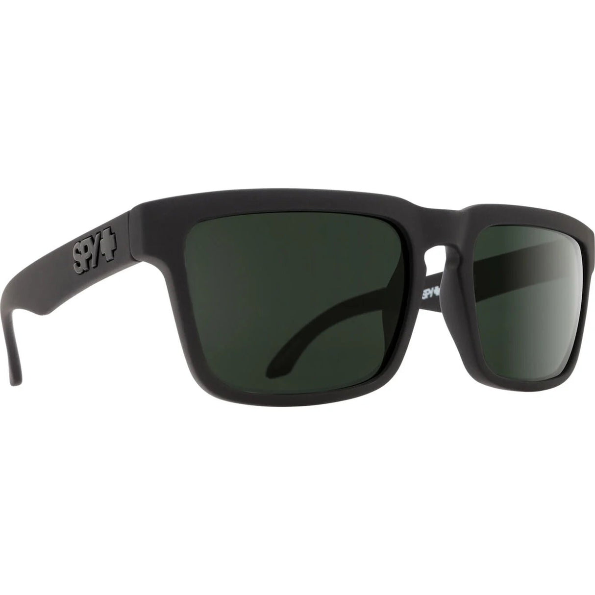 Spy Helm Soft Matte Black Happy Grey Polar Sunglasses - A&M Clothing & Shoes