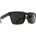 Spy Helm Soft Matte Black Happy Grey Polar Sunglasses - Black/Grey