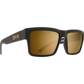 Spy Montana Soft Matte Black Happy Bronze Sunglasses - Black/Bronze