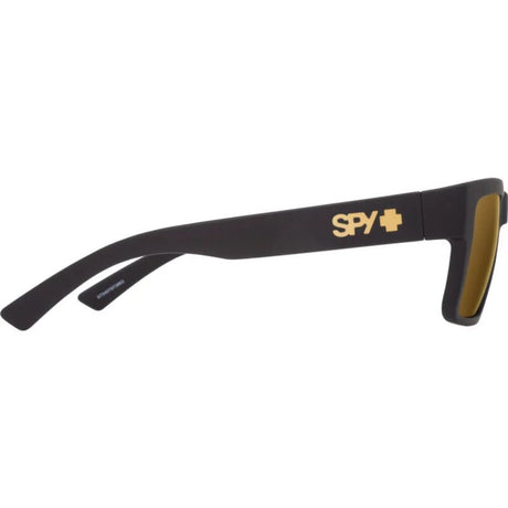 Spy Montana Soft Matte Black Happy Bronze Sunglasses - Black/Bronze