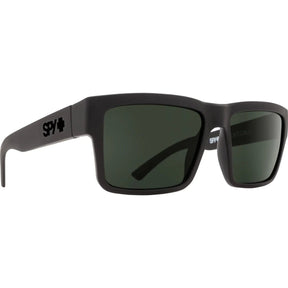 Spy Montana Soft Matte Black Happy Grey Polar Sunglasses - Black/Grey