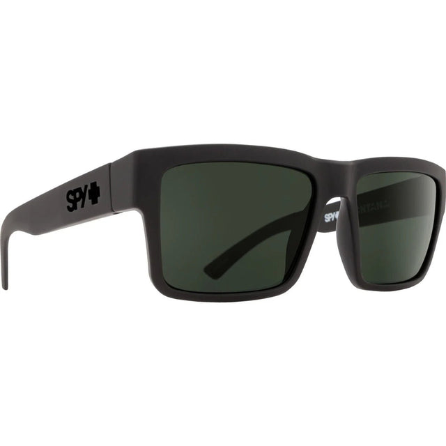 Spy Montana Soft Matte Black Happy Grey Polar Sunglasses - A&M Clothing & Shoes