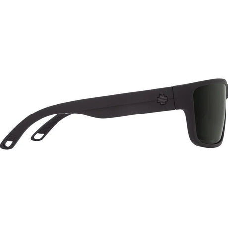 Spy Rocky Matte Black Happy Grey Green Polar Sunglasses - Black/Grey