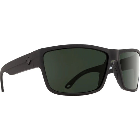 Spy Rocky Matte Black Happy Grey Green Polar Sunglasses - A&M Clothing & Shoes