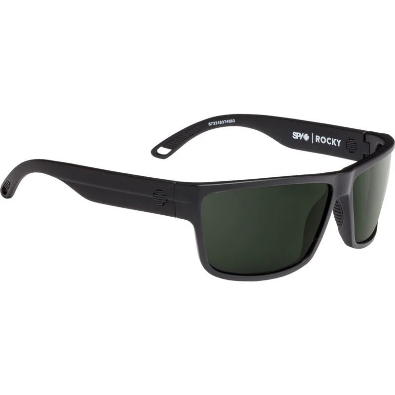 Spy Rocky Matte Black Happy Grey Green Polar Sunglasses - A&M Clothing & Shoes