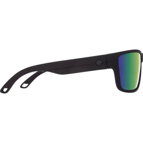 Spy Rocky Soft Matte Black Happy Bronze Polar Sunglasses - Black/Green