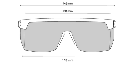 Spy Super Flynn ANSI Translucent Happy Mirror Sunglasses - Black/Orange