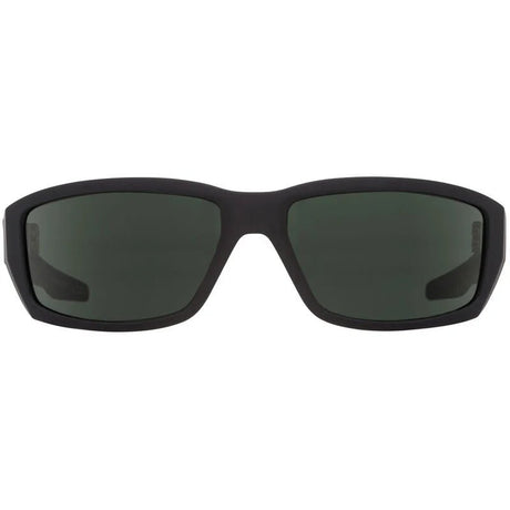 Spy Tarmac Soft Matte Black Happy Grey Green Sunglasses - Black/Grey