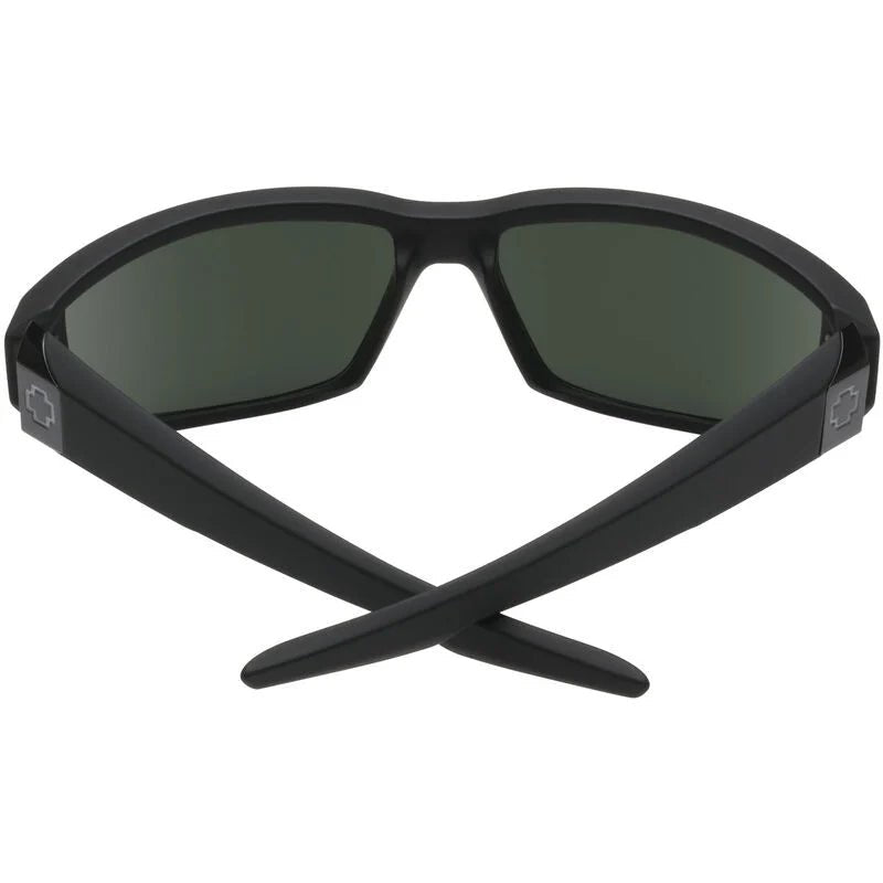 Spy Tarmac Soft Matte Black Happy Grey Green Sunglasses - A&M Clothing & Shoes