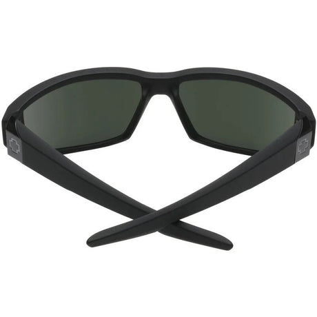 Spy Tarmac Soft Matte Black Happy Grey Green Sunglasses - Black/Grey