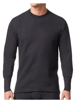 Stanfields Men's Performance Base Layer - Black