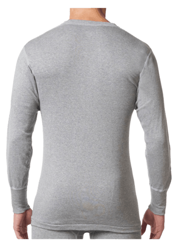 Stanfields Men's Premium Baselayer Shirt - Grey