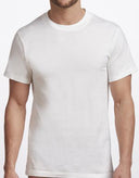 Stanfields Men's Premium Crew Tee 2 Pack - White