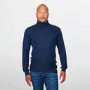 Stanfield's Men's Rib Knit Turtleneck - Navy