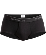 Stanfields Men's Supreme Brief 2 Pack - Black