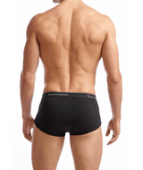 Stanfields Men's Supreme Brief 2 Pack - Black