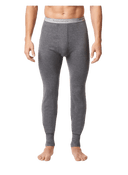 Stanfields Men's Two Layer Longjohns - Charcoal Grey