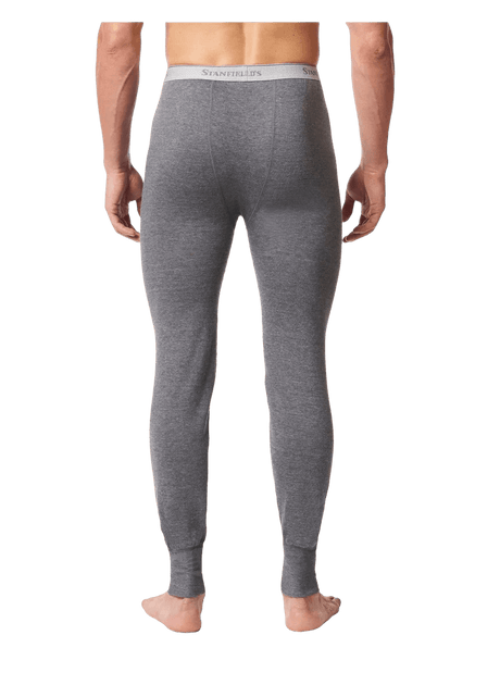 Stanfields Men's Two Layer Longjohns - Charcoal Grey