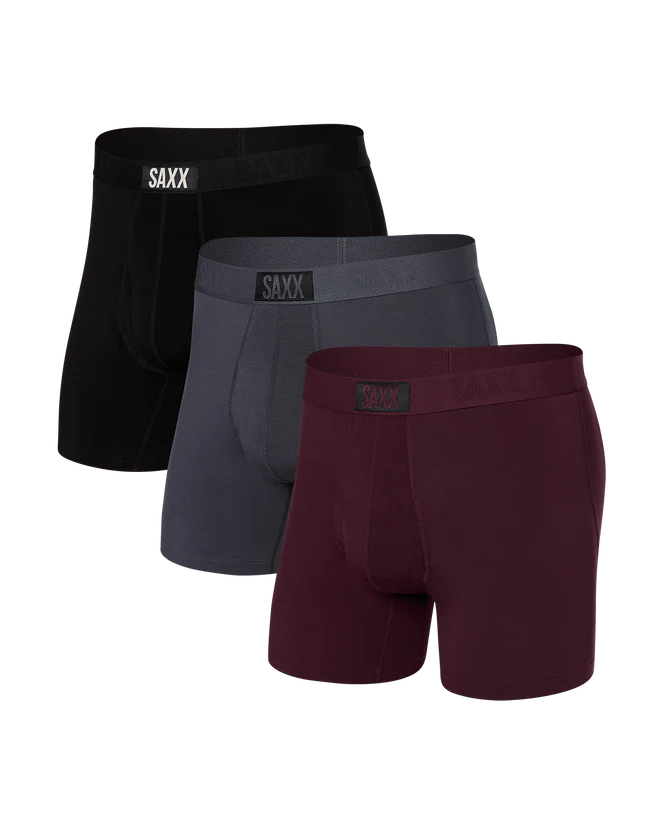 Saxx Men's Ultra Soft Boxer Brief 3 Pack