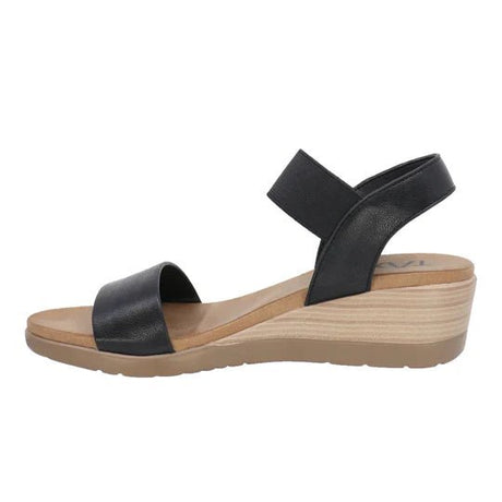 Taxi Women's Debbie-01 Wedge Sandals - Black