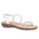 Taxi Women's Paige-01 Dress Sandals - White