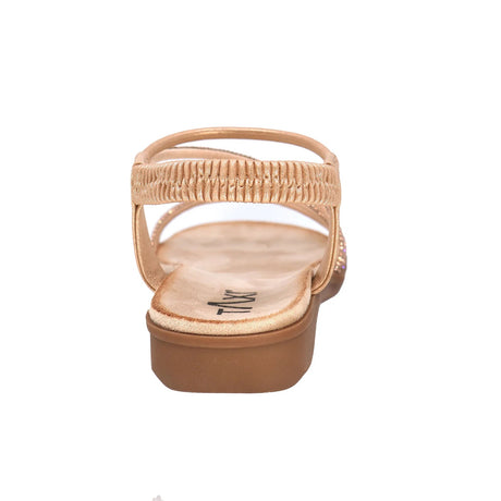 Taxi Women's Paige-01 Dress Sandals - Rose Gold