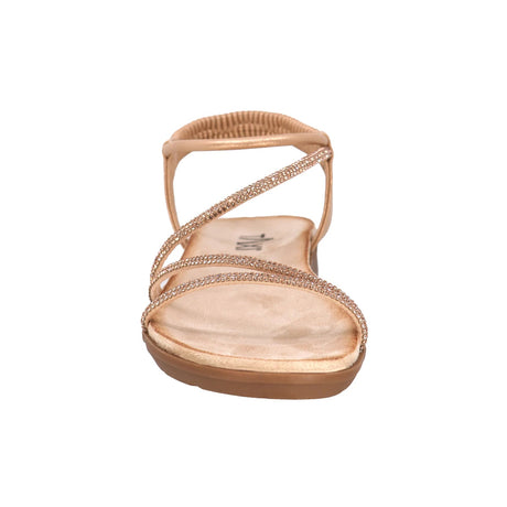 Taxi Women's Paige-01 Dress Sandals - Rose Gold
