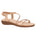 Taxi Women's Paige-01 Dress Sandals - Rose Gold