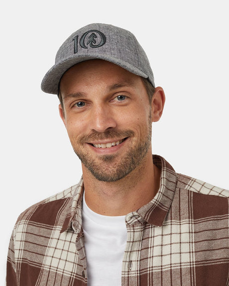 tentree Logo Hemp Thicket Hat - Graphite/Carbon