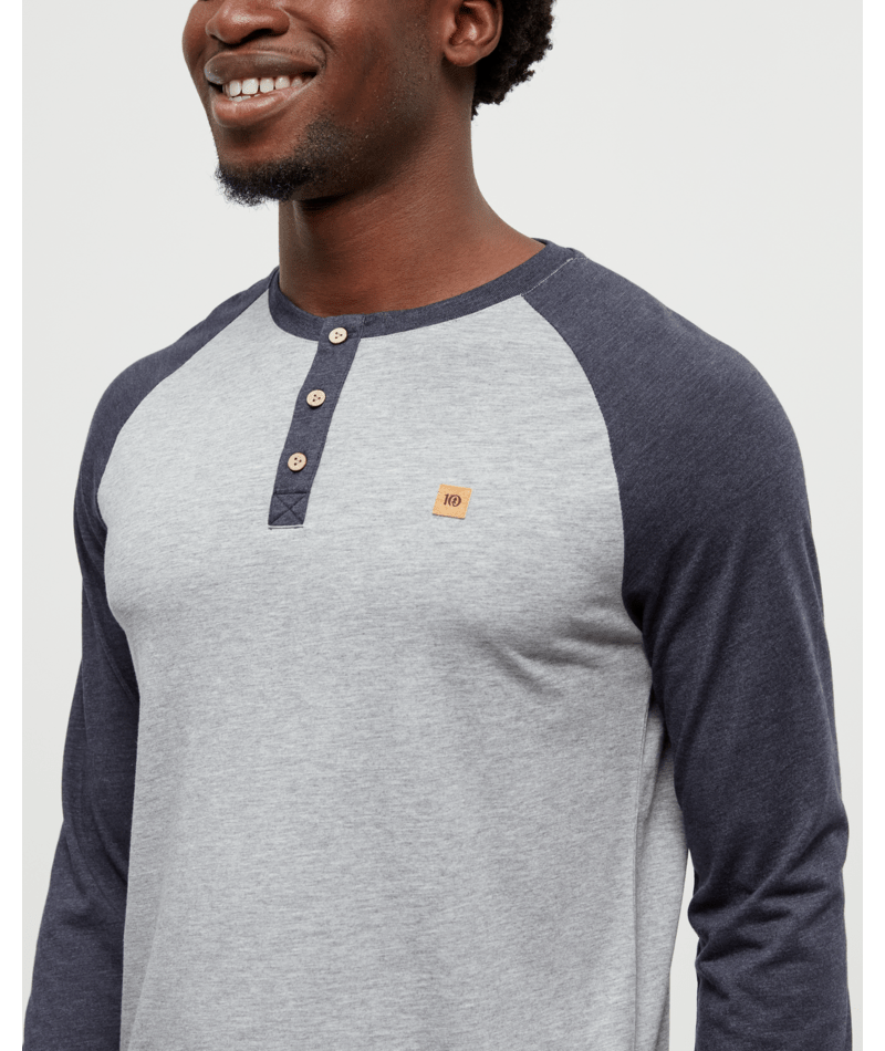tentree Men's Baker Long Sleeve Henley - A&M Clothing & Shoes - Westlock