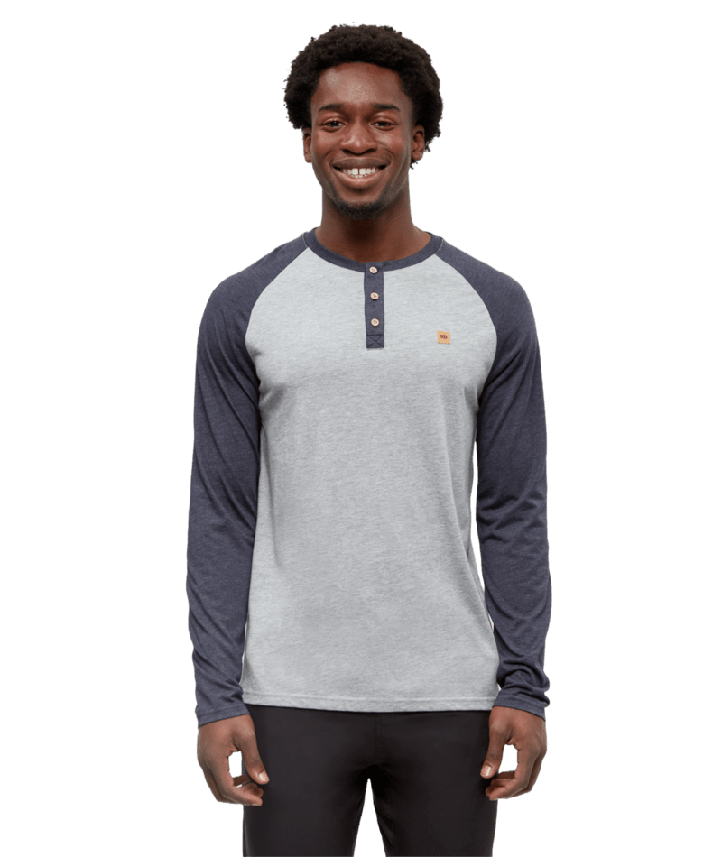 tentree Men's Baker Long Sleeve Henley - A&M Clothing & Shoes - Westlock
