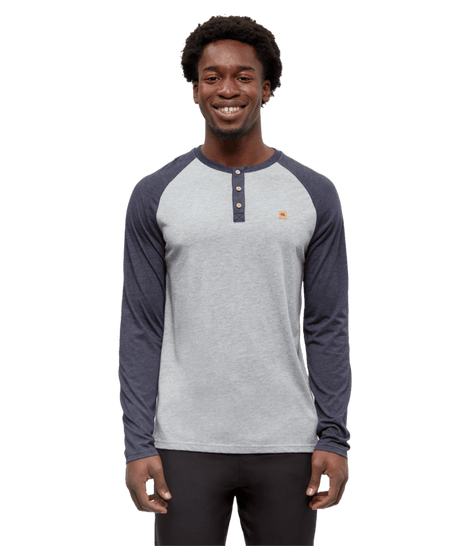 tentree Men's Baker Long Sleeve Henley - A&M Clothing & Shoes - Westlock