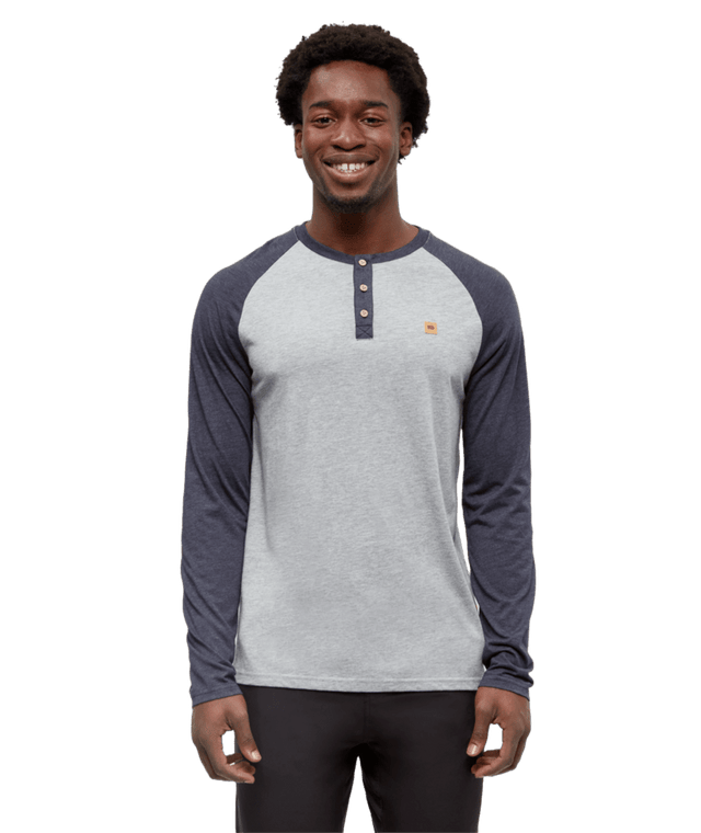 tentree Men's Baker Long Sleeve Henley - A&M Clothing & Shoes - Westlock
