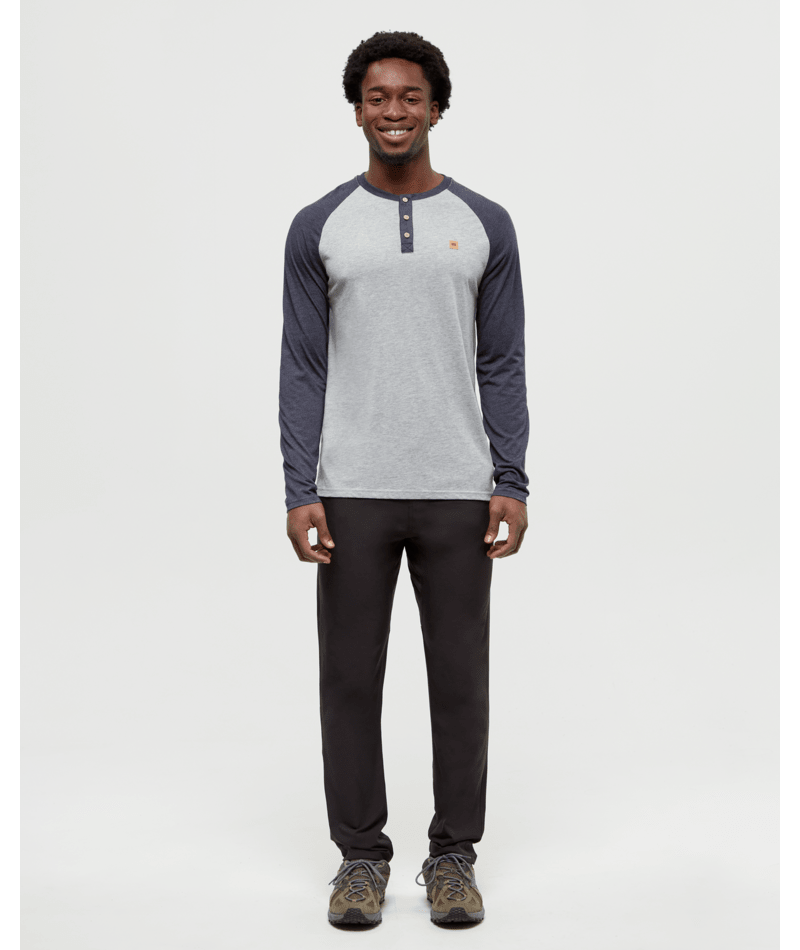 tentree Men's Baker Long Sleeve Henley - A&M Clothing & Shoes - Westlock