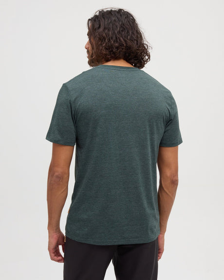 tentree Men's Baker T-Shirt - Dark Forest