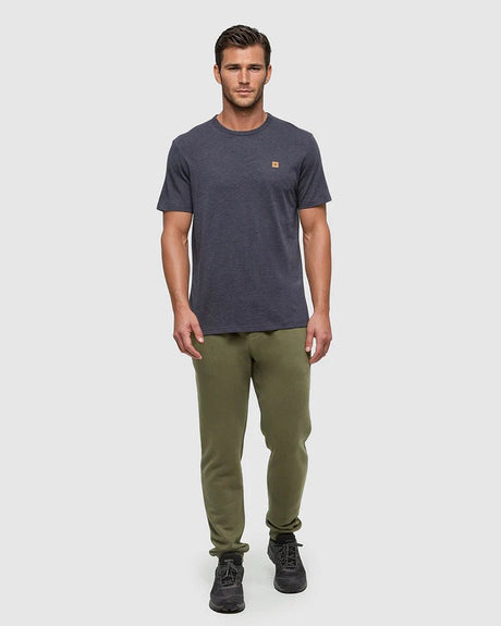 tentree Men's Baker T-Shirt - Midnight Heather