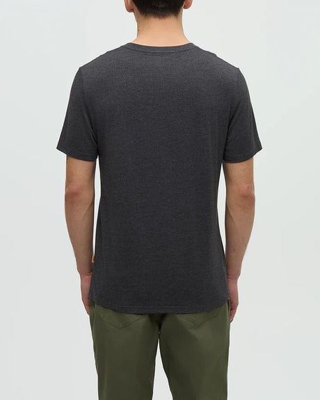 tentree Men's Baker T-Shirt - Meteorite Heather