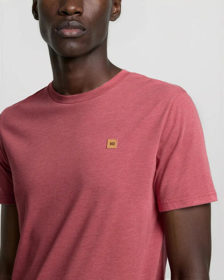 tentree Men's Baker T-Shirt - Rosewood