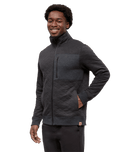 tentree Men's Begbie Full Zip Sweater - Meteorite Heather