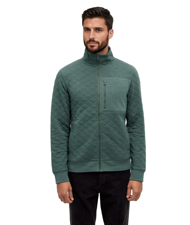 tentree Men's Begbie Full Zip Sweater - A&M Clothing and Shoes