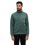 tentree Men's Begbie Full Zip Sweater - Pine Green