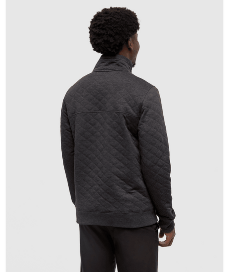 tentree Men's Begbie Full Zip Sweater - Meteorite Heather