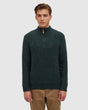 tentree Men's Conrad Fleck Sweater - Dark Forest