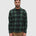 tentree Men's Forest Flannel Button-Up Shirt - Dark Forest