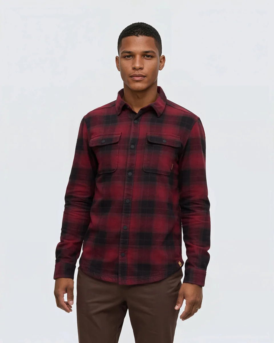 tentree Men's Forest Flannel Shirt - A&M Clothing & Shoes - Westlock